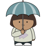 Umbrella kid