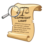 Copyright Laws Scroll