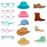 Glasses Hats And Shoes