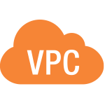 AWS VPC orange icon