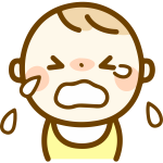 Boy crying cartoon image