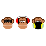 Three monkeys