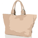 tan handbag no logo