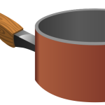 Saucepan vector image