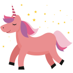 unicorn vector clipart pdv