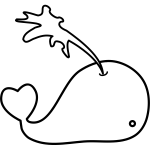 Whale vector illustration