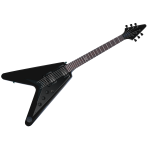 Flying V guitar vector illustration