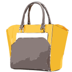 yellow tan bag