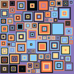 Abstract Colorful Squares