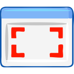 Computer windows select icon vector image