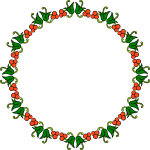 Berry Frame Decoration