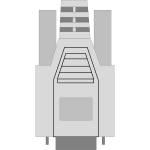 Image of serial Connector with 9 poles