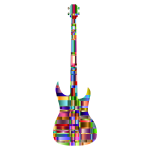 Checkered Chromatic Guitar