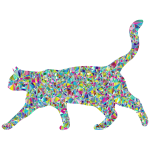 Chromatic Crystal Cat