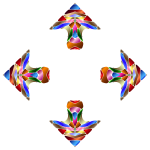 Chromatic Geometric Arrows 2