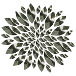 Chrome Flower Petals 2