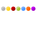 Colorful Circle Icon Backgrounds