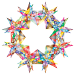 Colorful Geometric Star 7