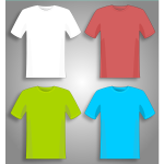 Colorful T-shirts