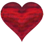 Colorful Wavy Heart 9