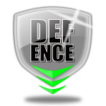 Defence logo shield