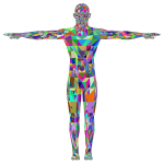 Detailed Low Poly Man Prismatic