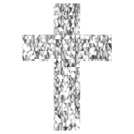 Diamond Gemstone Cross