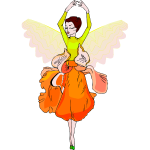 Dancing fairy image