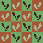 Feet pattern