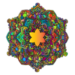 Flowery Mandala Prismatic