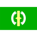 Flag of former Mukawa Hokkaido