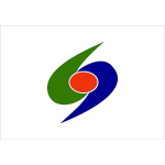 Flag of Kumakogen, Ehime