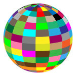 Geometric Beach Ball