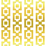 Gold Square Pattern