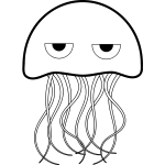 Jellyfish Coloring book