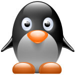 Little penguin vector image