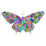 Low Poly Butterfly Prismatic