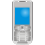 Sony Ericsson mobile phone vector drawing