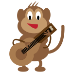 Monkey Guitarist