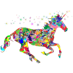 Modern Art Magical Unicorn