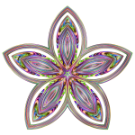 Organic Floral Star