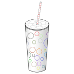 Paper cup vector graphics