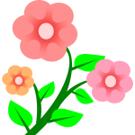 3 flowers