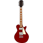 Electric guitar vector image