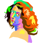 Pop Art Female Face