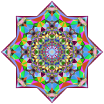 Prismatic Geometric Flower 3