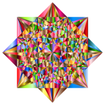 Prismatic Geometric Star 3