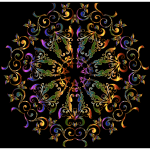 Prismatic Floral Design