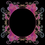 Prismatic Flourish Frame 10