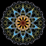 Prismatic Flourish Snowflake 2